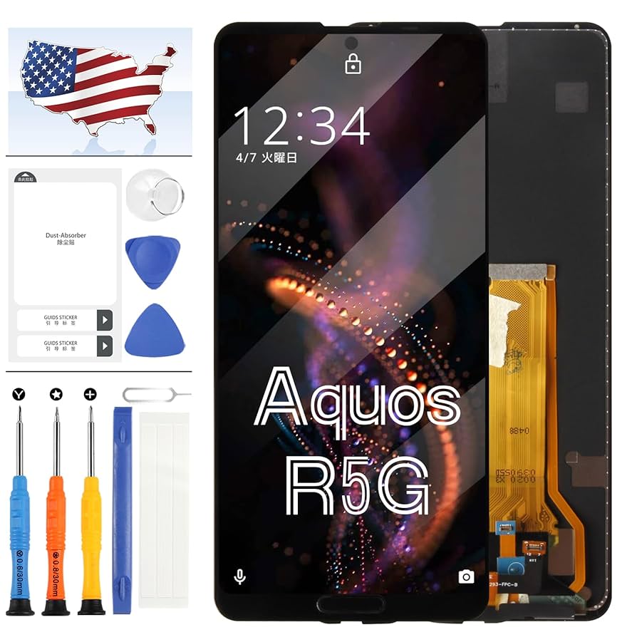 AQUOS　R5G SHARP AQUOS R5G IGZO 8K 5G ANDROID PHONE UNLOCKED JAPAN